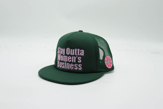 Stay Outta Women's Business Hat (Pink Watermelon) (PRE-ORDER)